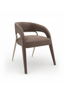 Open-Back Velvet Dining Chair | Caracole Gazelle | Oroatrade.com
