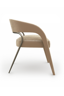 Open-Back Velvet Dining Chair | Caracole Gazelle | Oroatrade.com