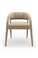 Open-Back Velvet Dining Chair | Caracole Gazelle | Oroatrade.com