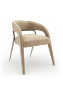 Open-Back Velvet Dining Chair | Caracole Gazelle | Oroatrade.com