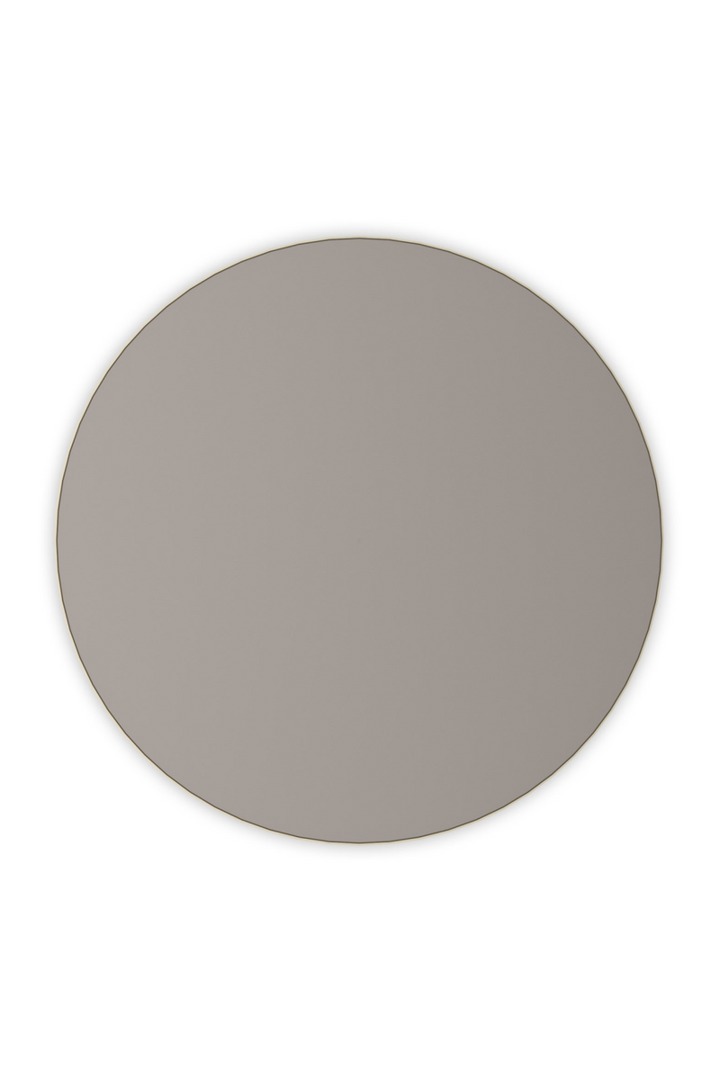 Round Bronze Mirror Coffee Table | Caracole Radius | Oroatrade.com