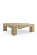 Square Hardwood Coffee Table | Caracole Dorado | Oroatrade.com