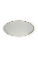 Glass Top Oval Coffee Table | Caracole Love | Oroatrade.com