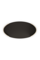 Glass Top Oval Coffee Table | Caracole Love | Oroatrade.com