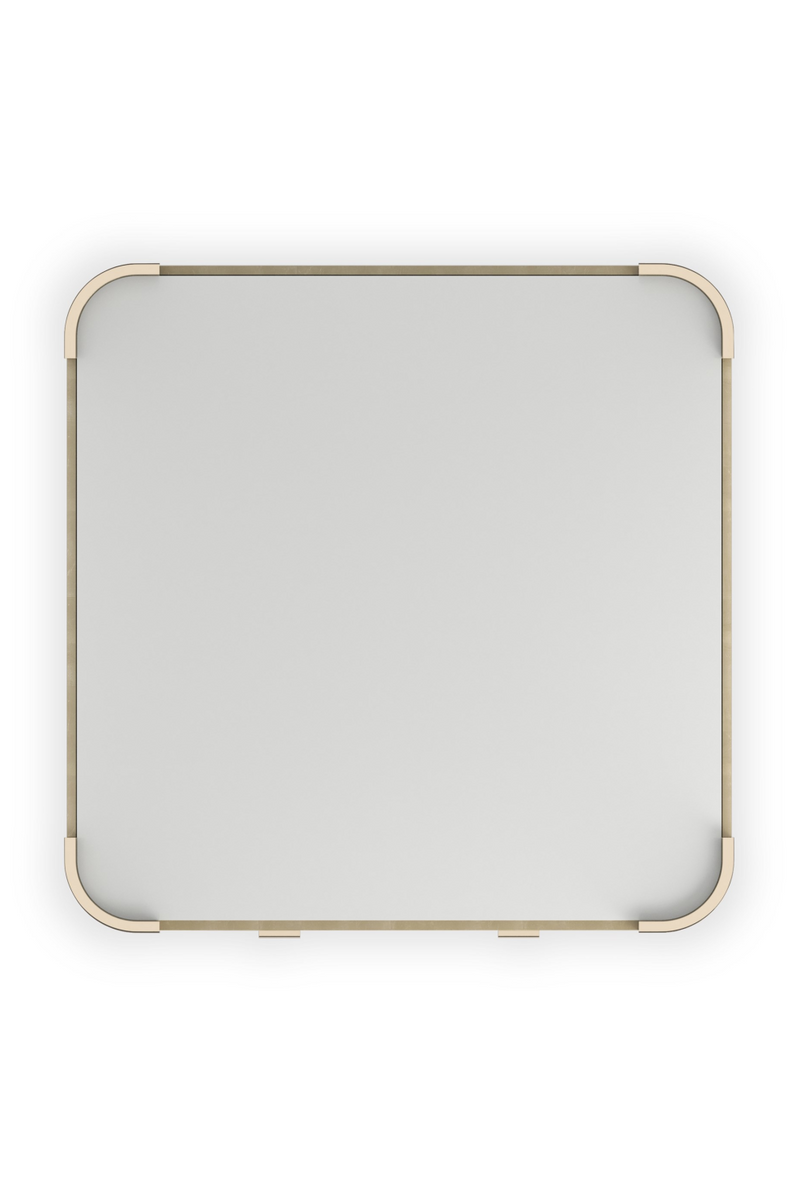Glass Top Square Coffee Table | Caracole Love