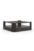 Glass Top Square Coffee Table | Caracole Love