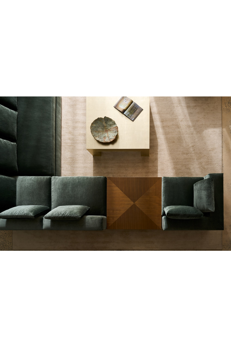 Wooden Block Style Coffee Table | Caracole Bello | Oroatrade.com