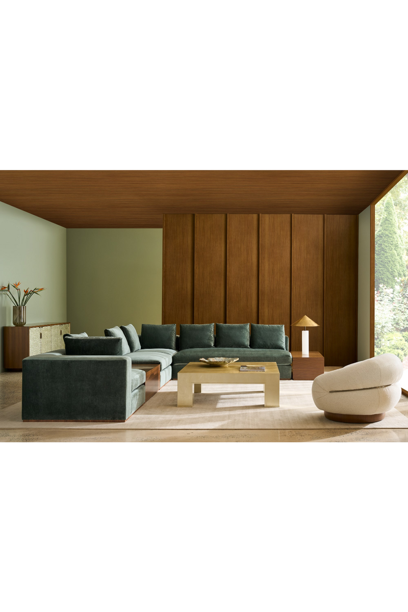 Wooden Block Style Coffee Table | Caracole Bello | Oroatrade.com