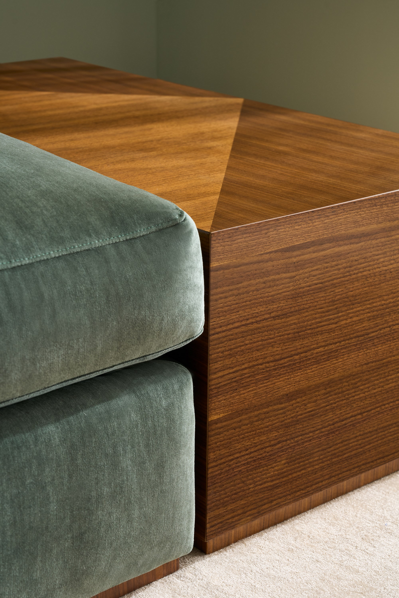 Wooden Block Style Coffee Table | Caracole Bello | Oroatrade.com