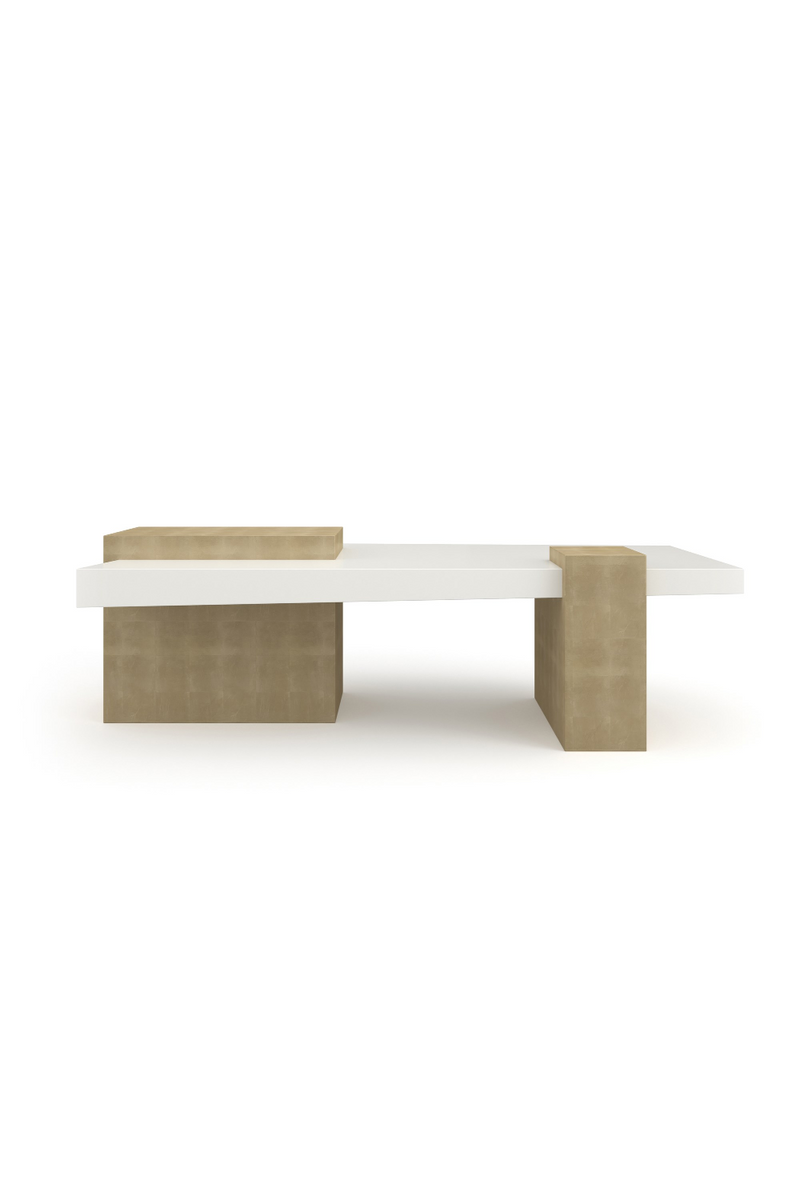 Wooden Rectangular Coffee Table | Caracole Float | Oroatrade.com