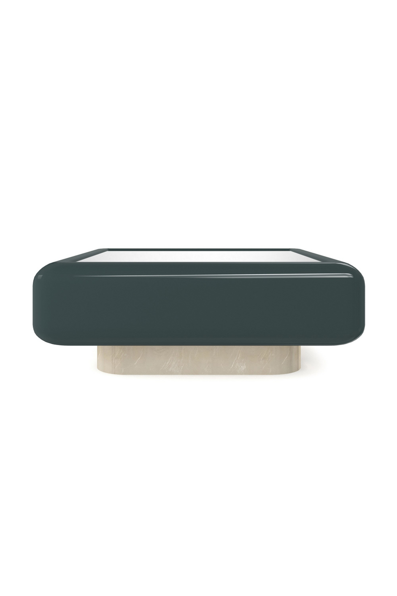Green Square Coffee Table | Caracole Gelee