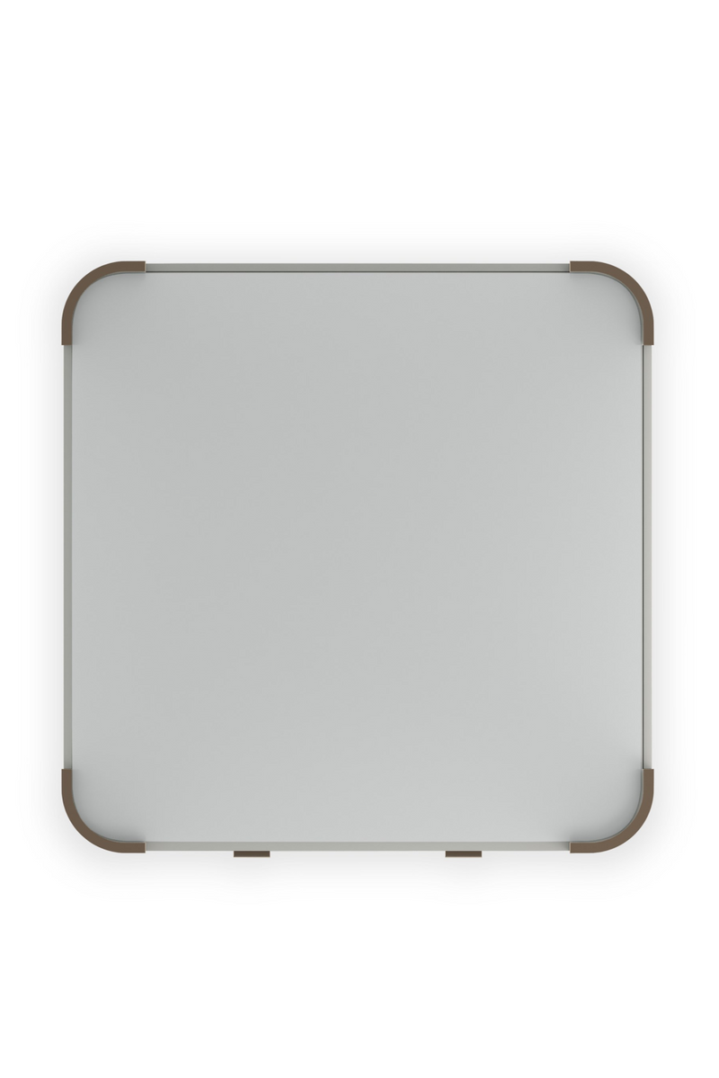 Glass Top Square Coffee Table | Caracole Love | Oroatrade.com