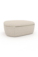 Ivory Bouclé Coffee Table | Caracole Serir | Oroatrade.com