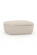 Ivory Bouclé Coffee Table | Caracole Serir | Oroatrade.com