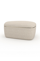 Ivory Bouclé Coffee Table | Caracole Serir | Oroatrade.com