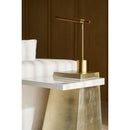 Wooden Trapezoid Side Table | Caracole Plank
