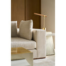 Wooden Trapezoid Side Table | Caracole Plank