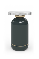 Seeded Glass Accent Table | Caracole Gelee | Oroatrade.com