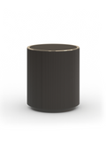 Glass Top Barrel End Table | Caracole Love | Oroatrade.com