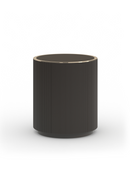 Glass Top Barrel End Table | Caracole Love | Oroatrade.com