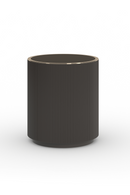 Glass Top Barrel End Table | Caracole Love | Oroatrade.com
