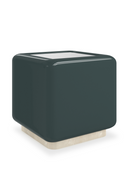 Mirror Top Cube Accent Table | Caracole Gelee | Oroatrade.com