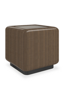 Mirror Top Cube Accent Table | Caracole Gelee | Oroatrade.com