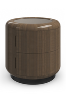 2-Drawer Round Side Table | Caracole Gelee | Oroatrade.com