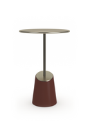 Red Gloss Accent Table | Caracole Rossetta | Oroatrade.com