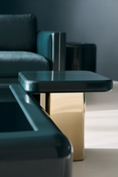 Glossy Square Accent Table | Caracole Gelee | Oroatrade.com