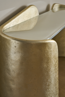 Oval Frosted Glass Console | Caracole Bauble | Oroatrade.com