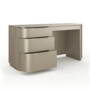 Silver 3-Drawer Desk | Caracole Oblique