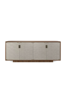 Textured Glass 4-Door Sideboard | Caracole Drift | Oroatrade.com