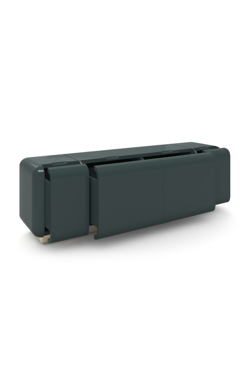 Glossy 4-Drawer Media Unit | Caracole Gelee | Oroatrade.com