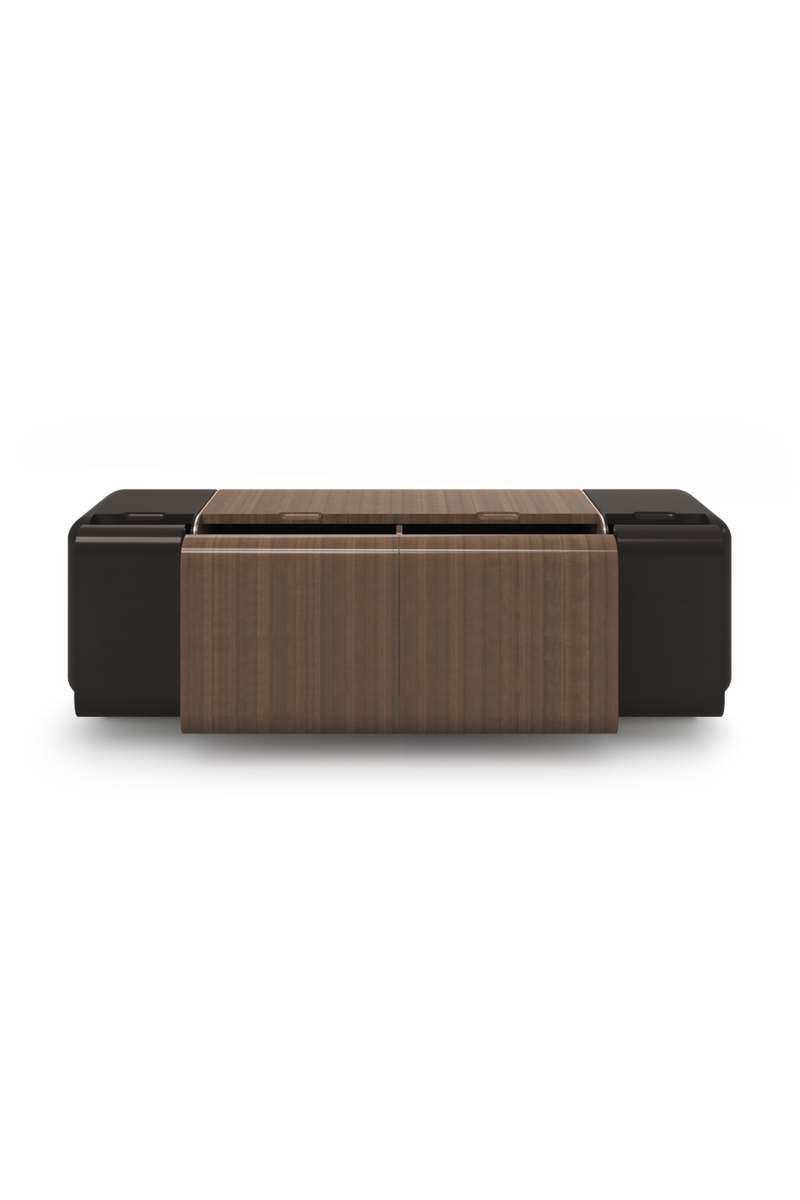 Glossy 4-Drawer Media Unit | Caracole Gelee | Oroatrade.com