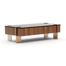 Rectangular Walnut Cocktail Table | Caracole Altura