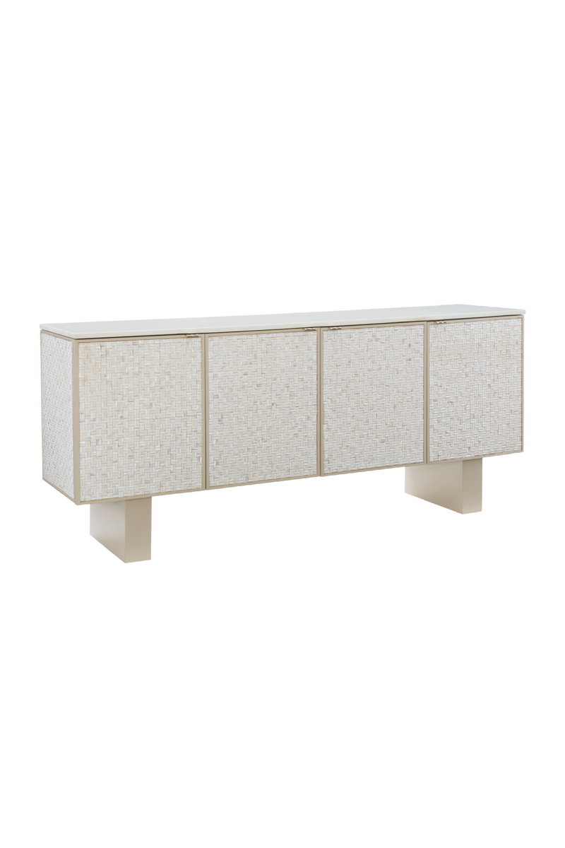 Stacked Shell Sideboard | Caracole Bomb-Shell | Oroatrade.com