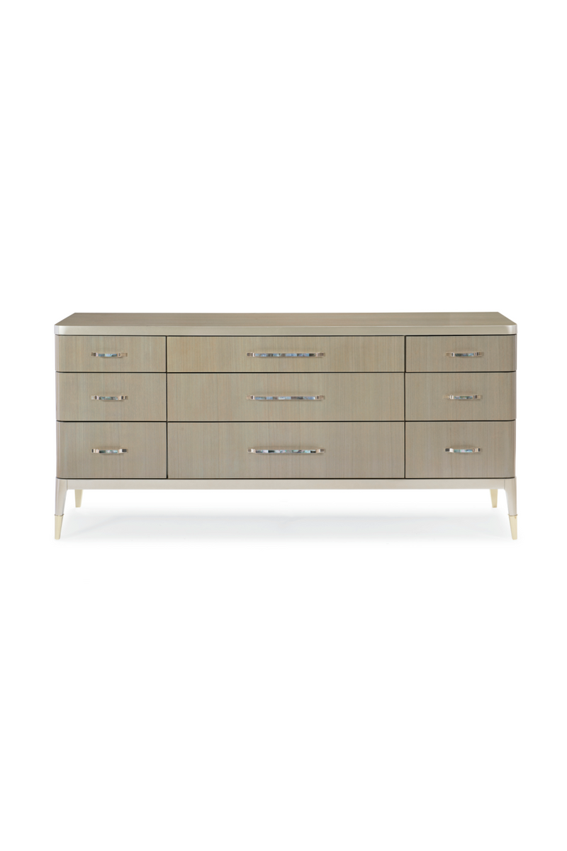 Taupe Wooden Dresser | Caracole All Dressed Up | Oroatrade.com