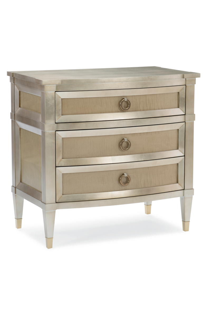 Silver Leaf Nightstand | Caracole Easy As 123 | Oroatrade.com