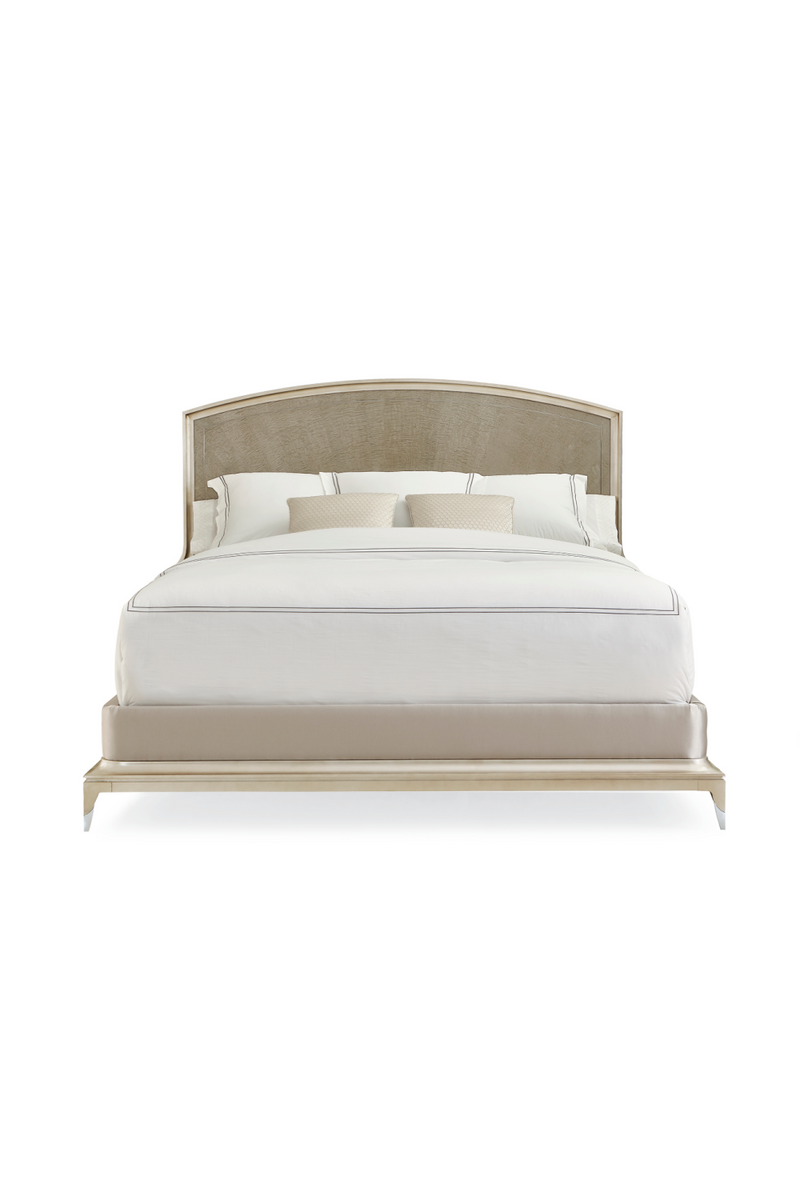 Metallic Outlined King Bed | Caracole Rise To The Occasion | Oroatrade.com