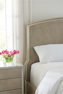 Metallic Outlined King Bed | Caracole Rise To The Occasion | Oroatrade.com