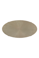 Silver Leaf Oval Dining Table | Caracole A House Favorite | Oroatrade.com