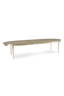 Silver Leaf Oval Dining Table | Caracole A House Favorite | Oroatrade.com
