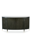 Black 4-Door Console Table | Caracole Serve Yourself | Oroatrade.com