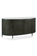 Black 4-Door Console Table | Caracole Serve Yourself | Oroatrade.com