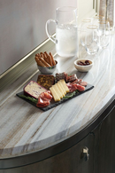 Black 4-Door Console Table | Caracole Serve Yourself | Oroatrade.com