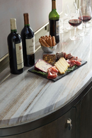 Black 4-Door Console Table | Caracole Serve Yourself | Oroatrade.com