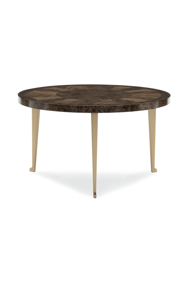 Round Wooden Cocktail Table | Caracole One Of The Bunch | Oroatrade.com