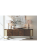 Modern Curved Media Unit | Caracole Prime Time | Oroatrade.com