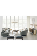 Modern Curved Media Unit | Caracole Prime Time | Oroatrade.com